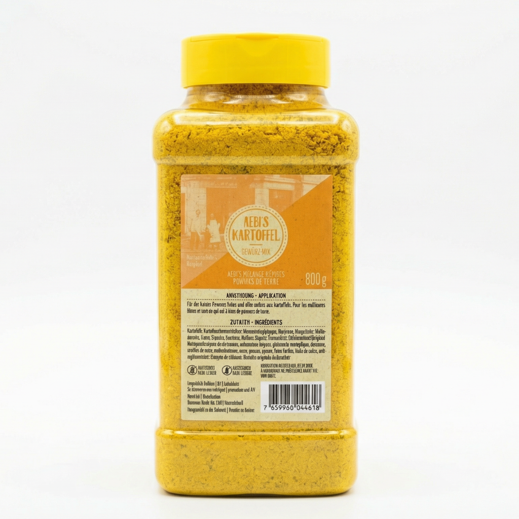 Aebi’s Gewürz-Mix Kartoffel Vorteilsdose 800g