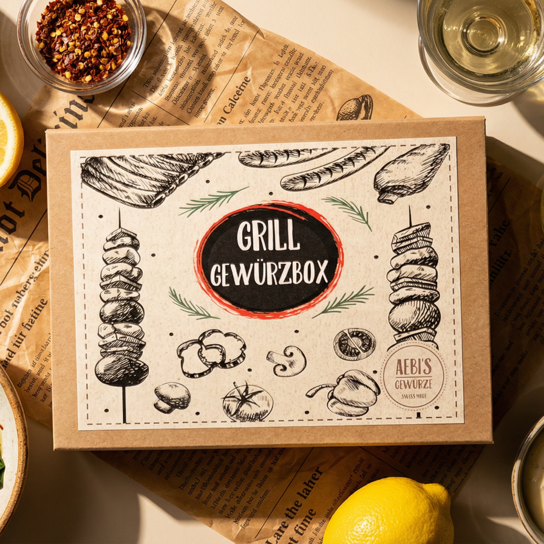 Geschenk-Box „Grillkönig“