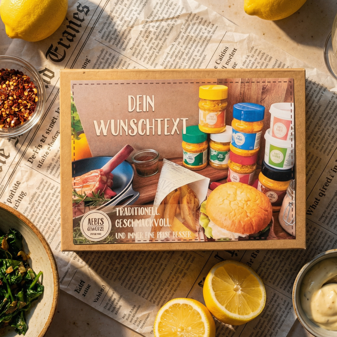 Personalisierte Geschenk-Box