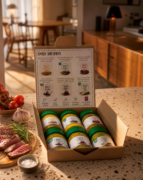 Aebi’s Gewürz-Box (5 Gewürze, 1 Limited Edition)