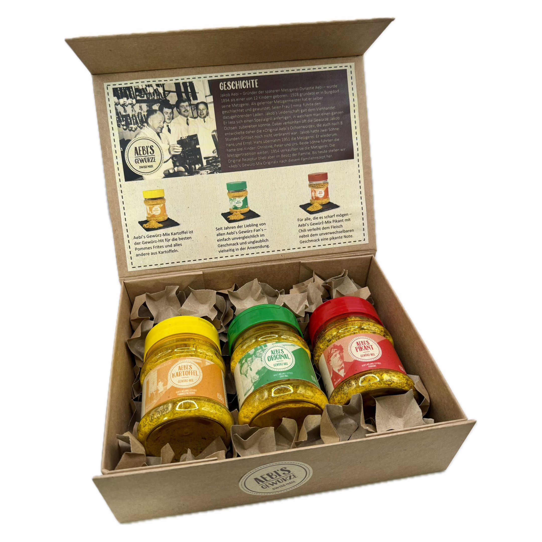 "Aebi's" Willkommens-Box - unsere 3 Beststeller im Set