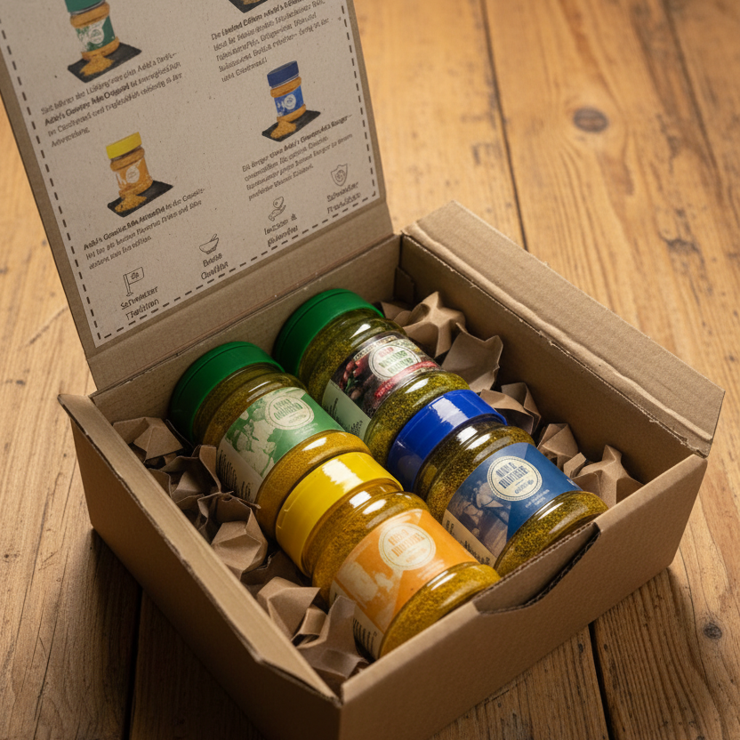 Grill / BBQ Gewürz-Box